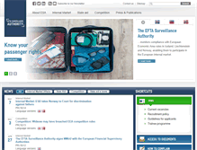 Tablet Screenshot of eftasurv.int